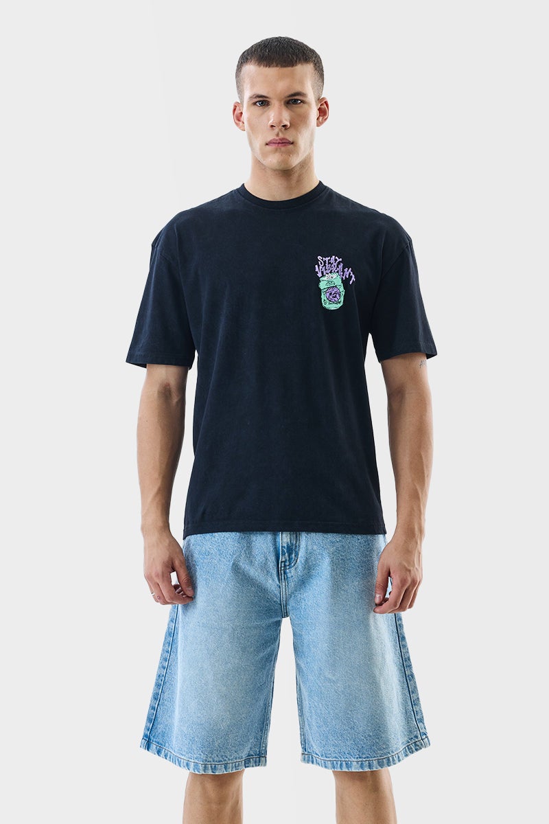 SNITCH Stay Vibrant Oversized T-Shirt - Image 4