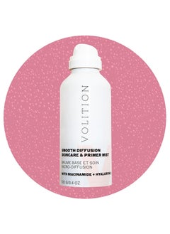 VOLITION Volition Beauty Smooth Diffusion Skincare  Primer Mist Hyaluronic Acid  Niacinamide Hydrate and Control Oil While Priming and Setting Spray Vegan BOV Packaging 100 ml  34 fl oz 