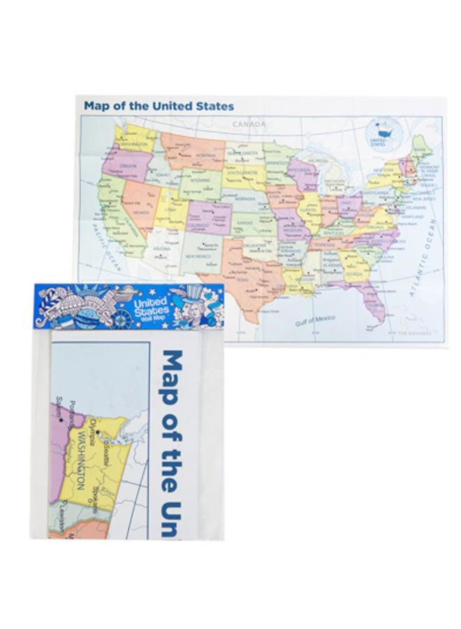 Kappa Superior Mapping Company United States Poster Size Wall Map 40 x 28 With Cities (1 Map) - Image 4