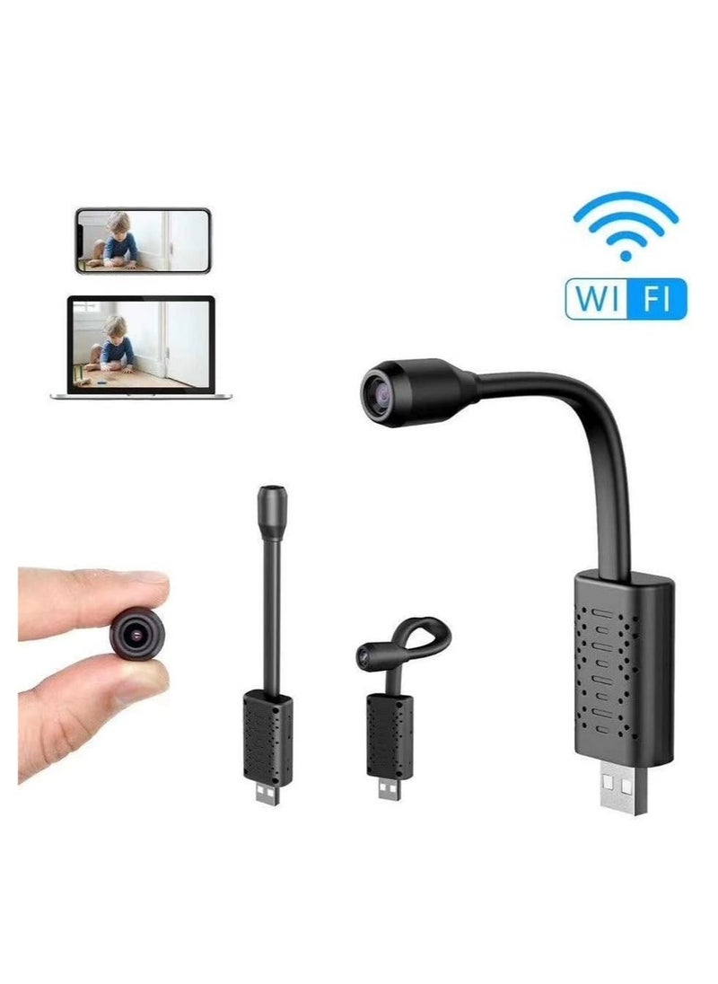 Generic USB Camera Portable Wifi Camera Mini Wireless USB IP Camera Flexible 360 Degree Video Motion Detection Camera - Image 2