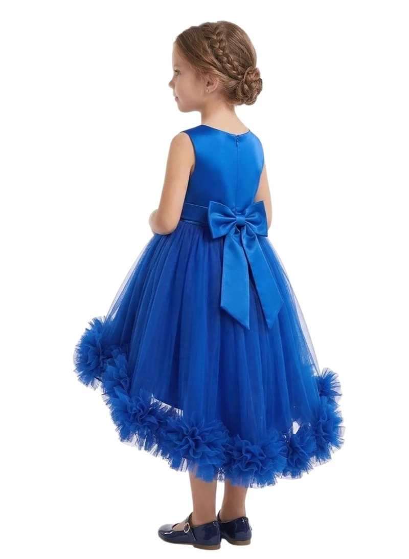 دىدانيالا فساتين حفلات للبنات باللون الأزرق الملكي