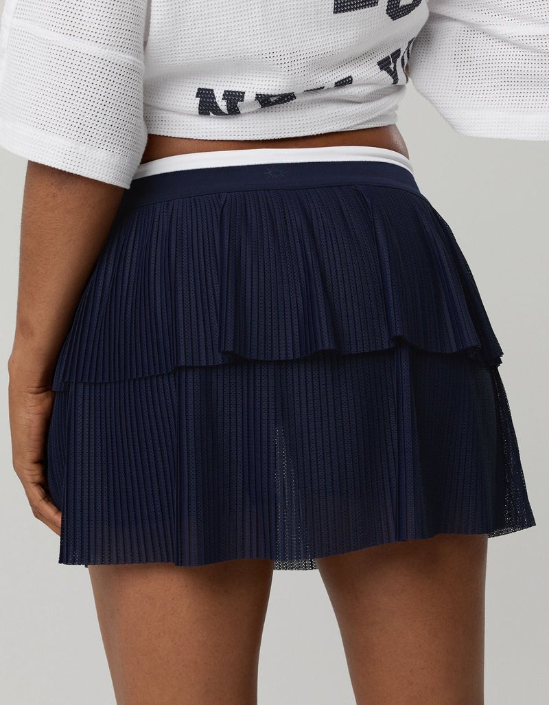 Aerie OFFLINE By Aerie Real Me Pleated Mesh Skort - Image 2