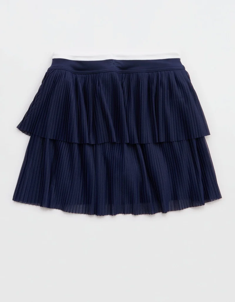Aerie  OFFLINE By Aerie Real Me Pleated Mesh Skort for Women | Best Price UAE