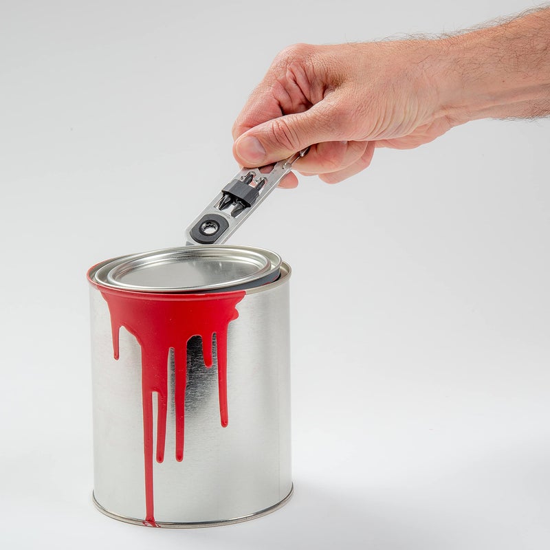 Nite Ize DoohicKey Ratchet Key Tool - Keychain Multitool with Carabiner Clip - Pocket Tool with Ruler, Bottle Opener, Wrenches, Pry Tool, Scoring Point & Ratchet - Image 5