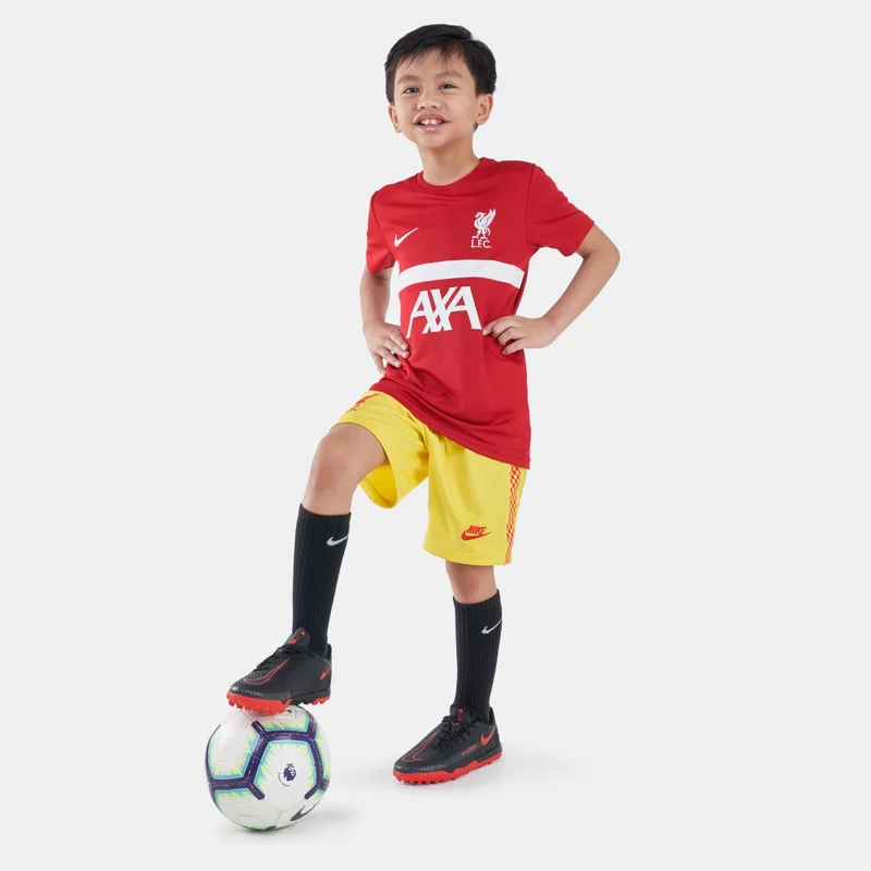 Nike Kids' Liverpool F.C. Stadium Third Football Shorts - 2021/22