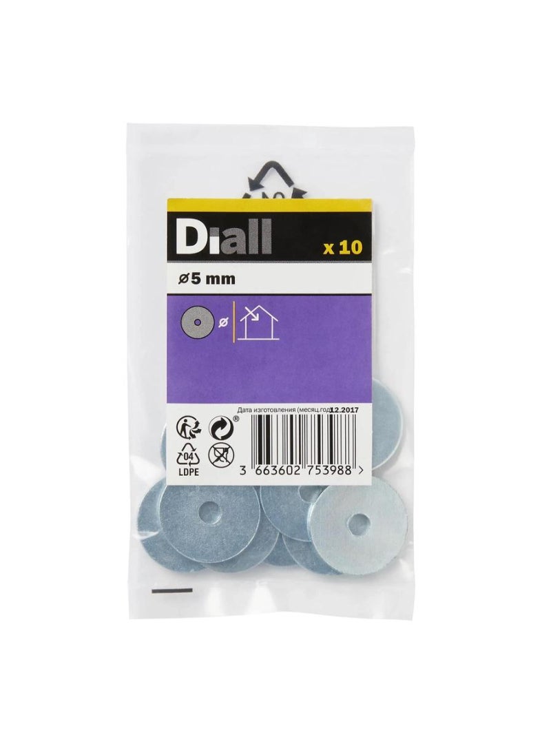 Generic - Carbon Steel Penny Repair Washer Pack Extra Large 10 Piece - Image 1
