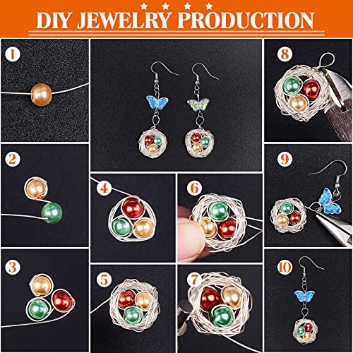 BENECREAT 98 Feet 24 Gauge Tarnish Resistant Copper Wire Craft Wire for Jewelry Making, Beading, Wrapping & Crafting - Image 5