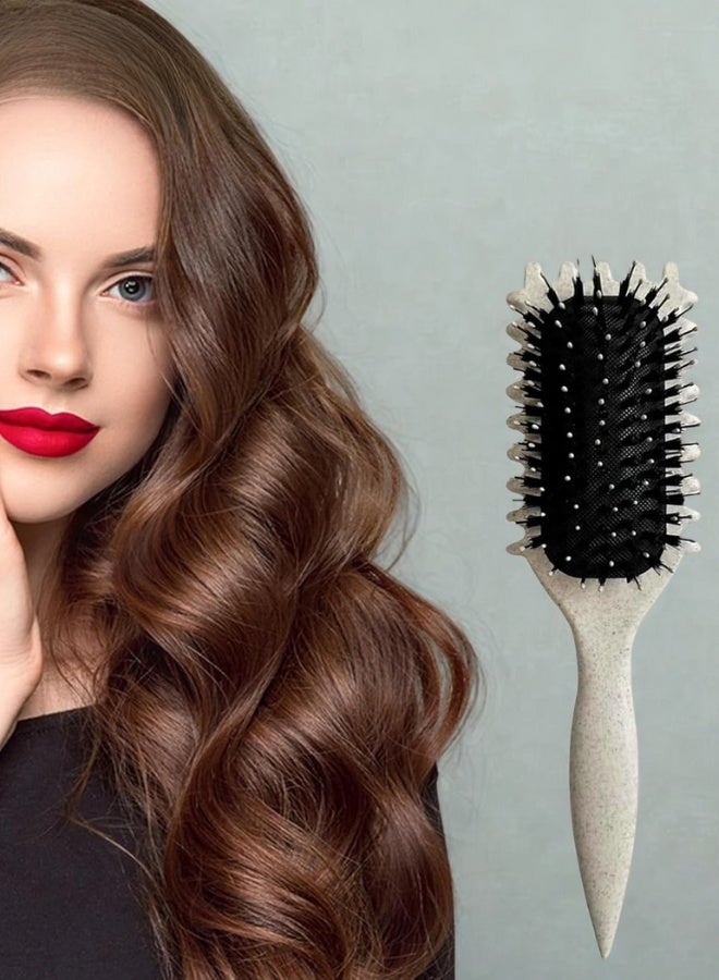 فرشاة تصفيف الشعر المجعد - لفك التشابك وتحديد التموجات - Image 2