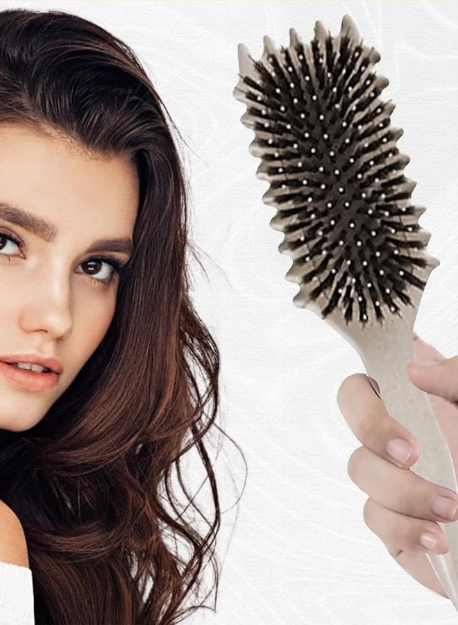 فرشاة تصفيف الشعر المجعد - لفك التشابك وتحديد التموجات - Image 3