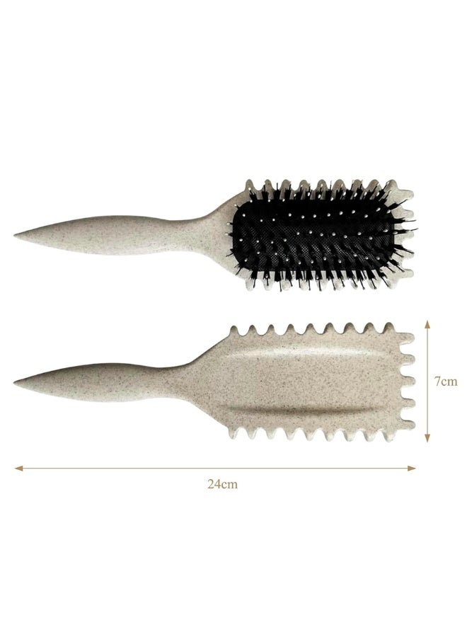 فرشاة تصفيف الشعر المجعد - لفك التشابك وتحديد التموجات - Image 5