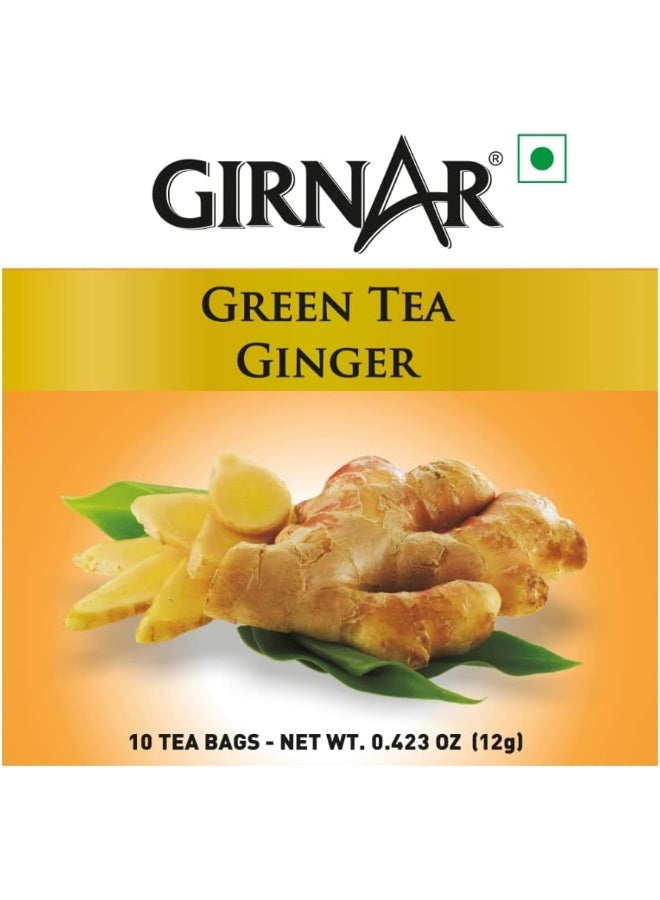 Girnar شاي جيرنار الأخضر مع الزنجبيل - Image 5