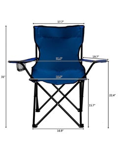 Folding Beach Chair Foldable Camping Chair with Carry Bag for Adult, Lightweight Folding High Back Camping Chair for Outdoor Camp Beach Travel Picnic Hiking - pzsku/Z2C4560CBE195A3BA887BZ/45/_/1680331631/14f51872-fc84-4c4f-8d3c-b72b5f718080