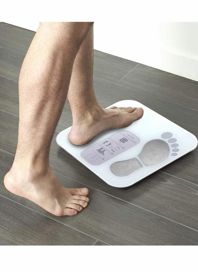 SYOSI - Weight Scale, Smart Electronic Scale Bathroom Scales Bluetooth Body Fat Scales, Digital Measurements Scales Bathroom Accessory Set, smart scale with APP for BMI, Weight, Fat - Image 1