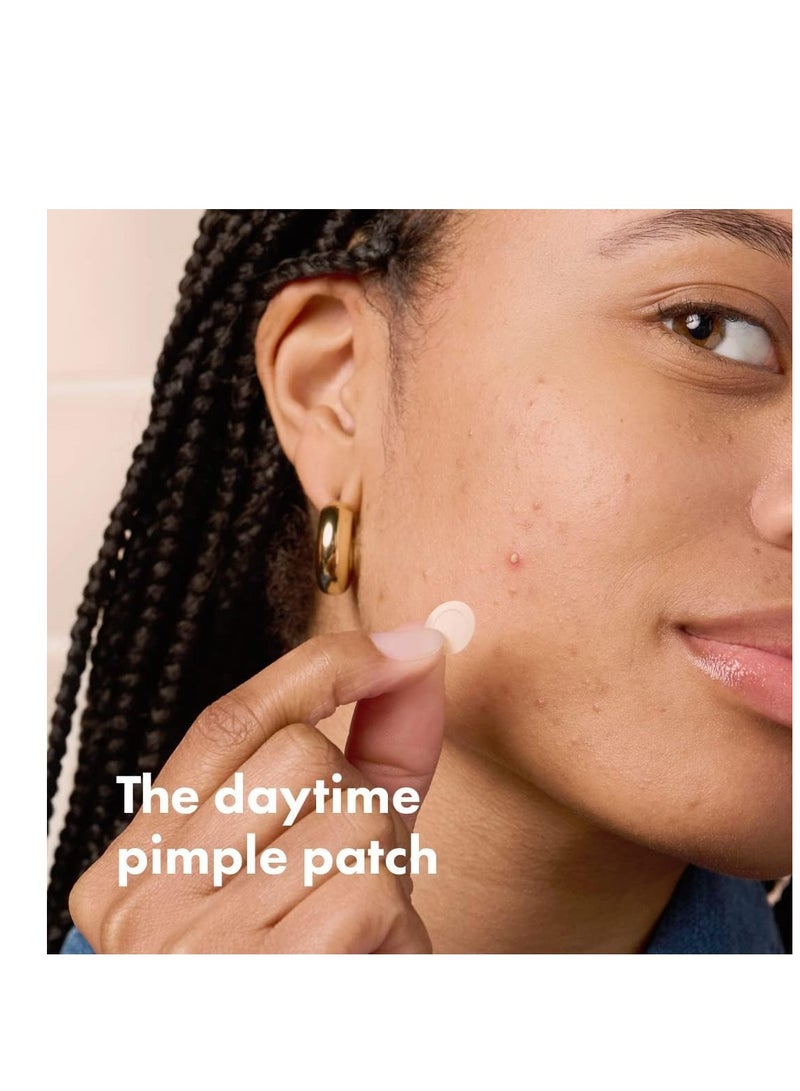 Mighty Patch Mighty Patch™ Invisible+ Patch - Daytime Hydrocolloid Acne Pimple Patches for Covering Zits and Blemishes, Ultra Thin Spot Stickers for Face and Skin (24 Medium and 15 Small Patches)  - Image 2