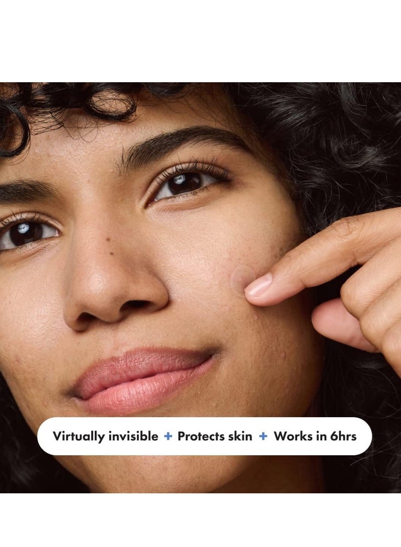 Mighty Patch Mighty Patch™ Invisible+ Patch - Daytime Hydrocolloid Acne Pimple Patches for Covering Zits and Blemishes, Ultra Thin Spot Stickers for Face and Skin (24 Medium and 15 Small Patches)  - Image 3