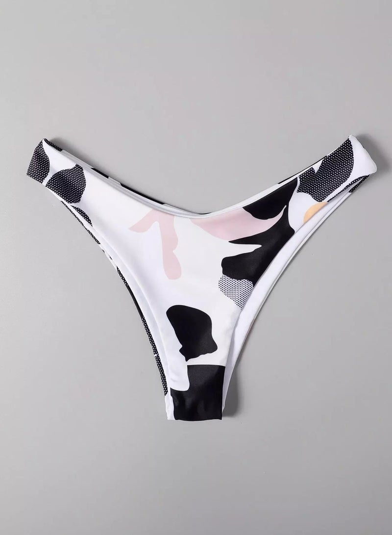 Generic Graphic High Cut Bikini Panty - Image 1