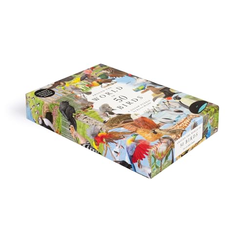 Laurence King Around The World in 50 Birds 1000 Piece Puzzle - Image 5