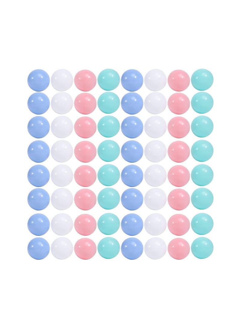 GGOOT 100 pcs Ball Pit Balls- Reusable Colorful Ocean Ball Crush Proof Play Balls Soft Balls for Toddlers Baby Kids- 2. 2 inches - Image 2