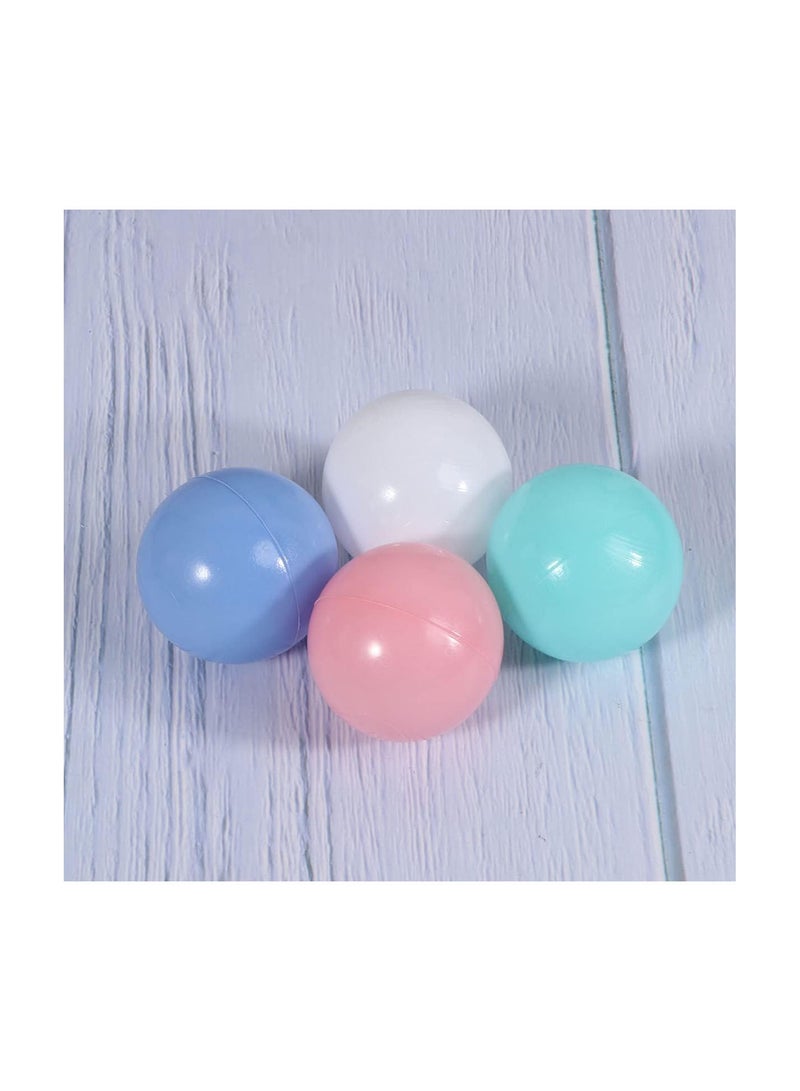 GGOOT 100 pcs Ball Pit Balls- Reusable Colorful Ocean Ball Crush Proof Play Balls Soft Balls for Toddlers Baby Kids- 2. 2 inches - Image 3