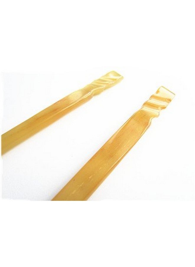 Myhsmooth Zz-Dzj 2 Count Handmade Organic Natural Sheep Horn Hair Sticks Hair Pins - Image 3