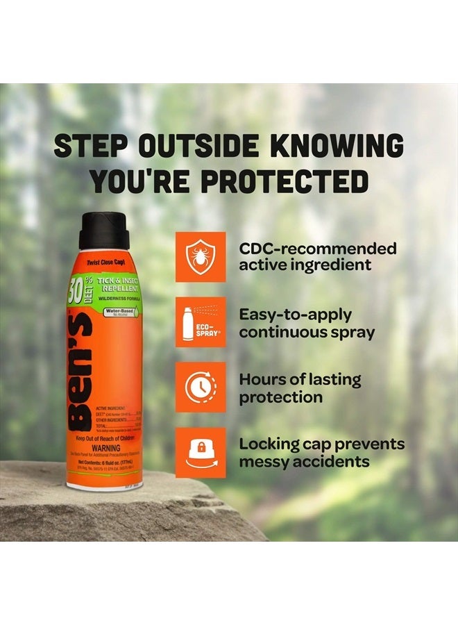 Ben's Tender 0006-7178 6OZ 30% Deet Repellent, eco-spray, single item - Image 5