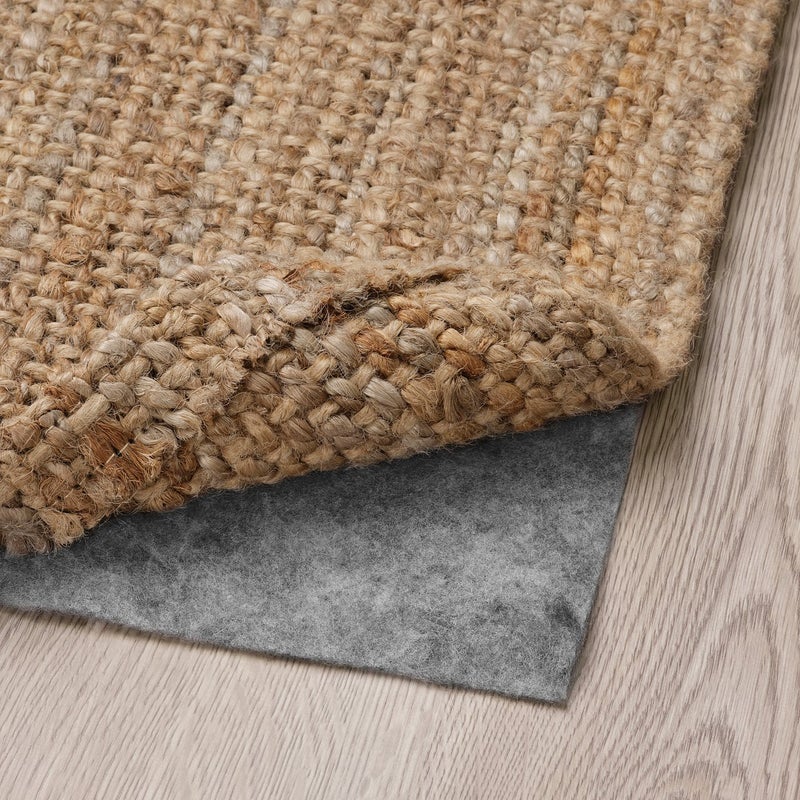 Baitique Flatwoven Jute Area Rug, Natural, 120x180 cm - Image 5