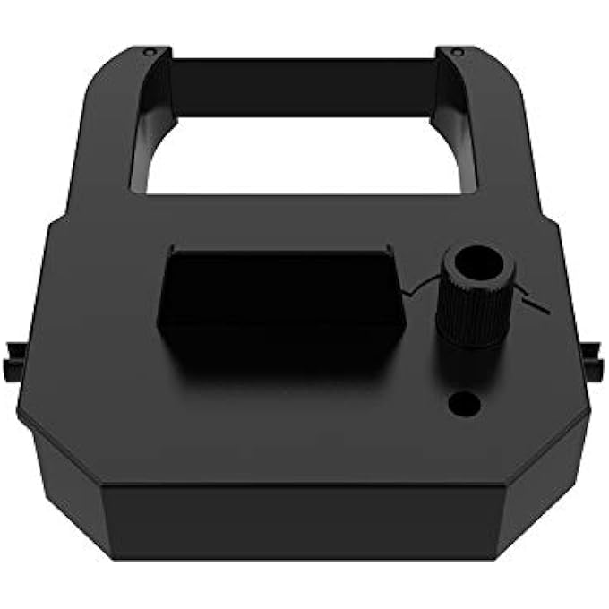 عبوة 12 بديل لشريط ساعة ACROPRINT 39-0121-000 المستخدم مع ACROPRINT ES700، ES900، الطراز 175، ATT310، LATHEM LT5000، 700E، 900E، 1000E، 1500E، 1600E، 5000EP، 7000E، 7500E، أسود - Image 2