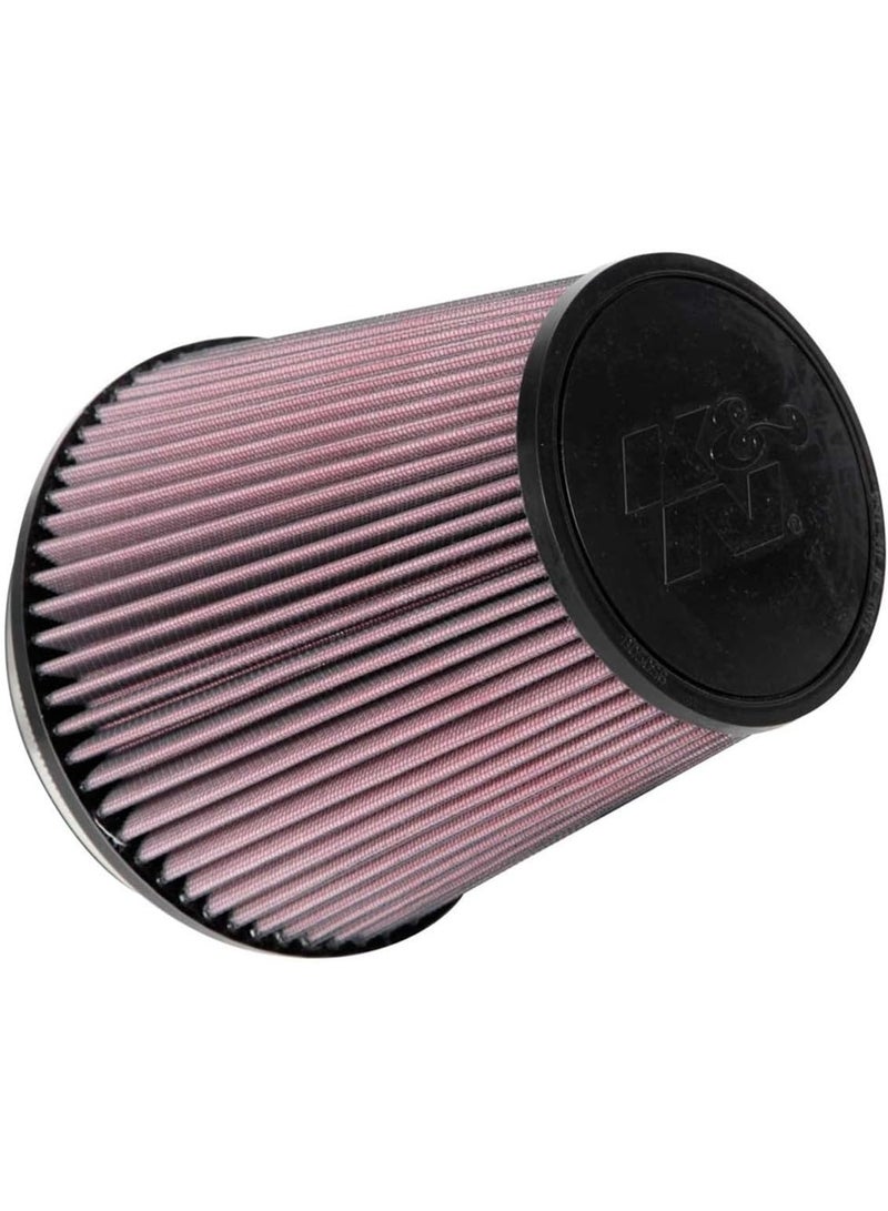 Universal Clamp-On Air Intake Filter: High Performance, Premium, Washable, Replacement Flange Diameter: 6 In, Filter Height: 7.5 Length: 1 Shape: Round Tapered, RU-1041