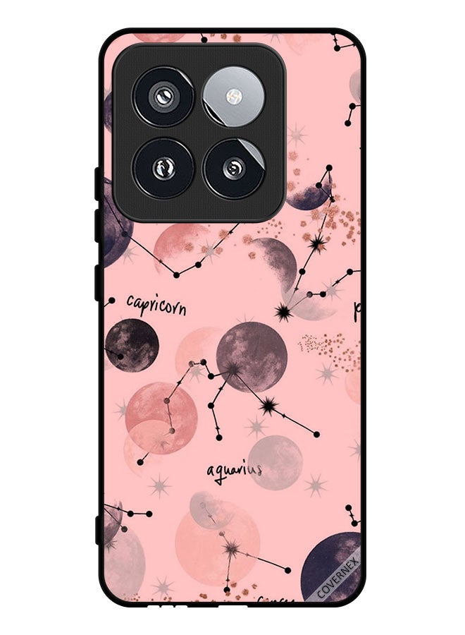 Covernex Protective Case Cover For Xiaomi 14 Pro Zodiac Signs Pastel Art - Image 1