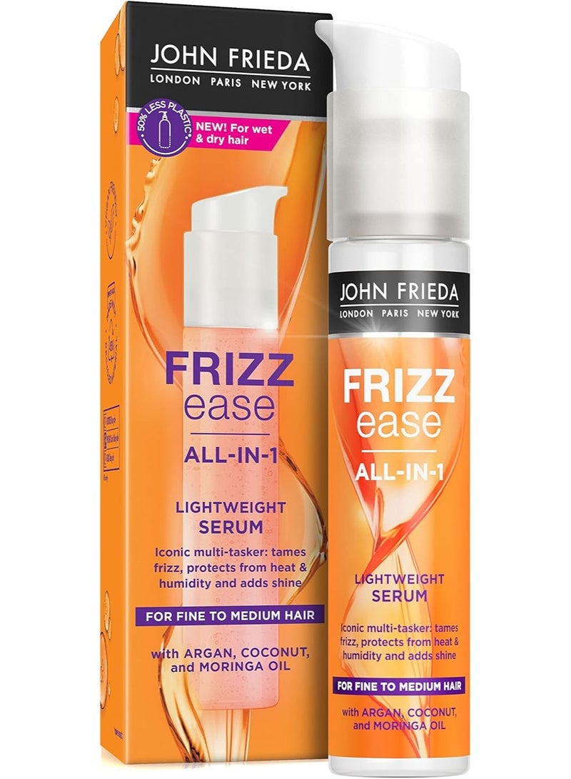 جون فريدا سيروم جون فريدا فريز إيز بيرفكت فينيش بوليشينغ 50 مل - تصفيف مثالي. يطرد الرطوبة ويمنحكِ لمسة نهائية ناعمة كالحرير. - Image 1