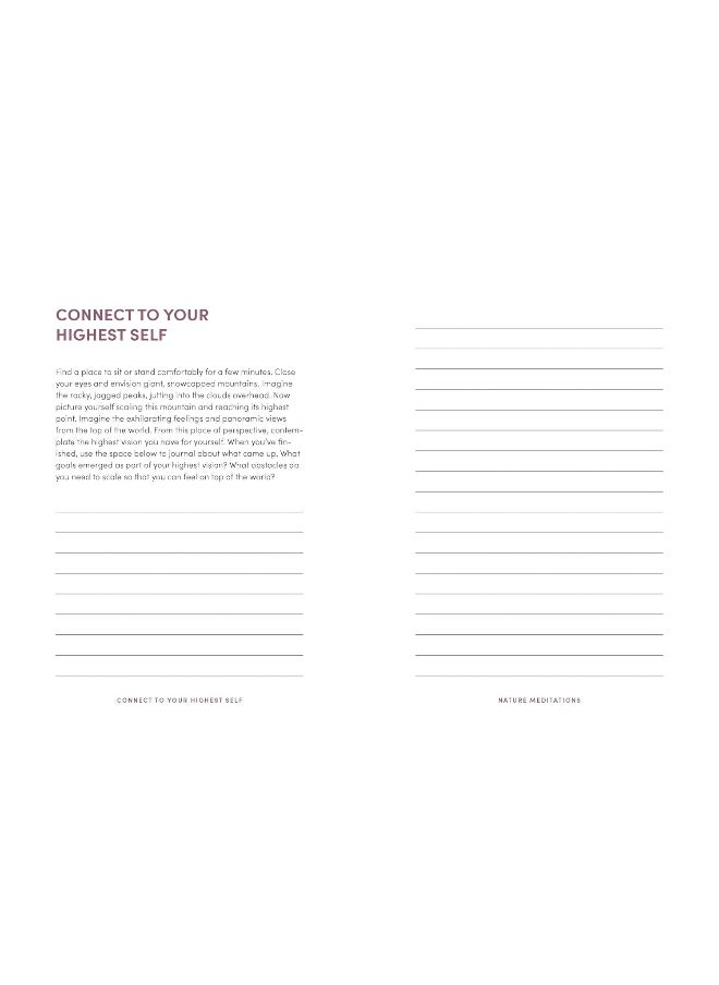 null - Nature Meditations Journal: Mindful Practices and Restorative Activities Inspired by the Natural World - Image 1
