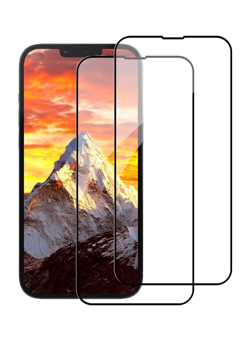 Aookay [2 Pack] for Xiaomi Poco X7 Pro 5G Tempered Glass Screen Protector, 9H Hardness High Definition Full Covered Clear Scratch Resistant Bubble Free Anti-Fingerprints - Image 1