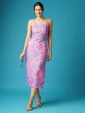 globus pink and purple marble