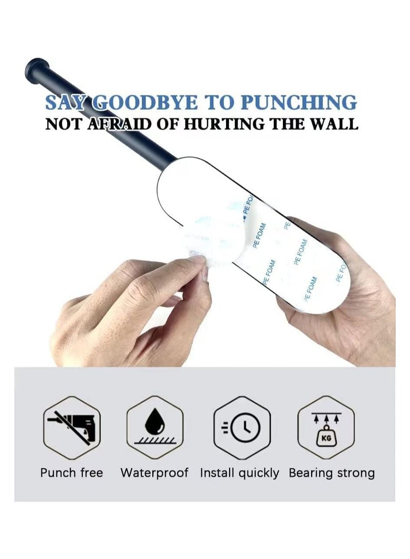 هومستر حامل ورق المطبخ وحامل المناشف هو إكسسوار مريح وأنيق لمطبخك أو حمامك. يمكن تثبيته بسهولة إما بواسطة اللصق الذاتي عن طريق الحفر في الجدار. يتميز الورق بأنه مصنوع من الفولاذ المقاوم للصدأ، مما ي - Image 4