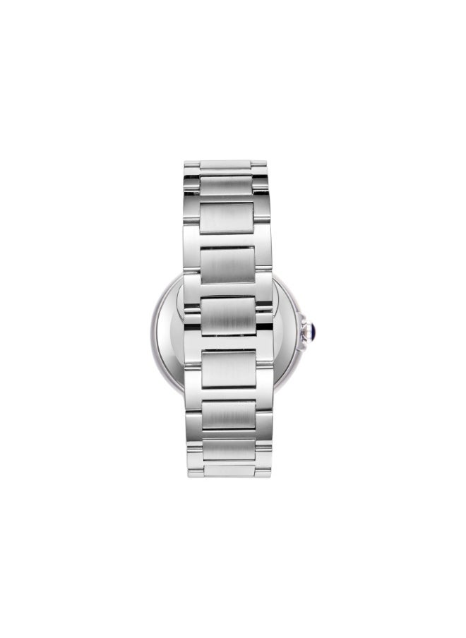 KENNETH SCOTT Men's Stainless Steel Analog Watch K23053-SBSN - 41 mm  - Image 3