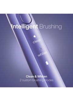 Aquasonic Aquasonic Icon ADA-Accepted Rechargeable Toothbrush | Magnetic Holder & Slim Travel Case | 2 Brushing Modes & Smart Timers | Gentle Micro-Vibrations (Lilac)  - Image 3