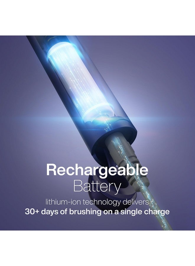 Aquasonic Icon ADA-Accepted Rechargeable Toothbrush | Magnetic Holder & Slim Travel Case | 2 Brushing Modes & Smart Timers | Gentle Micro-Vibrations (Lilac) - Image 5