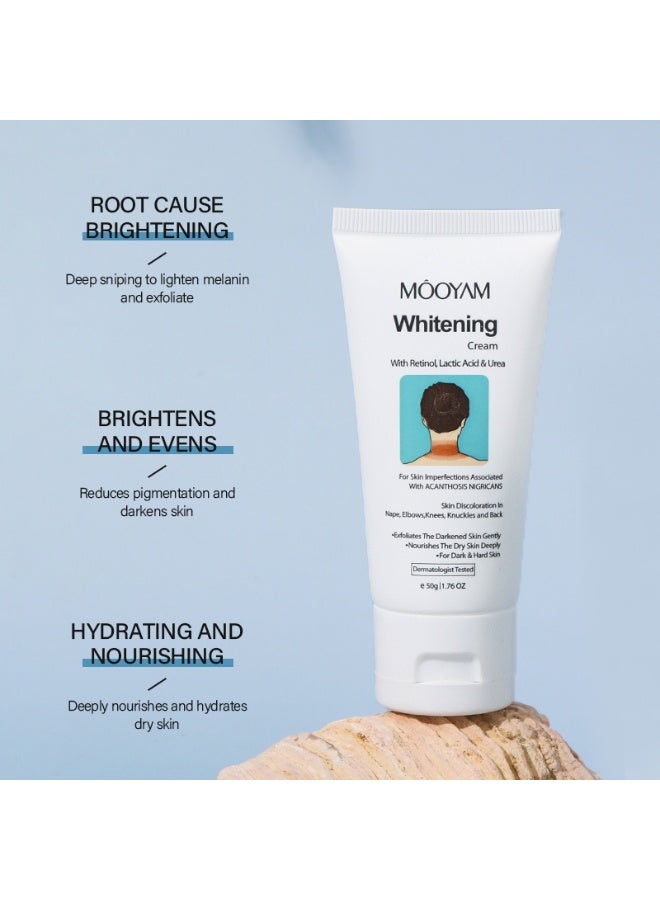 موويام مجموعة علاجية لتفتيح البشرة وإزالة الندبات تحتوي على حمض اللاكتيك واليوريا للندبات الداكنة وعلامات التمدد والبقع الداكنة. تحسن ملمس البشرة لجميع أنواع البشرة. - Image 4