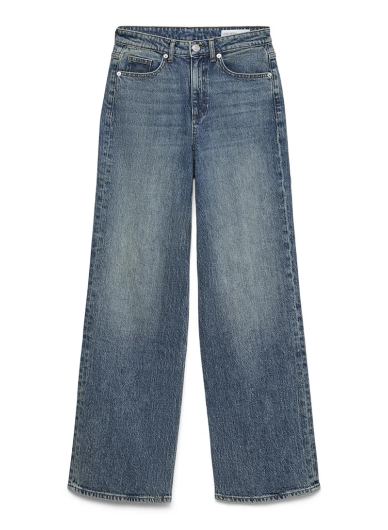 Vero Moda  High Rise Wide Leg Jeans for Women | Best Price UAE