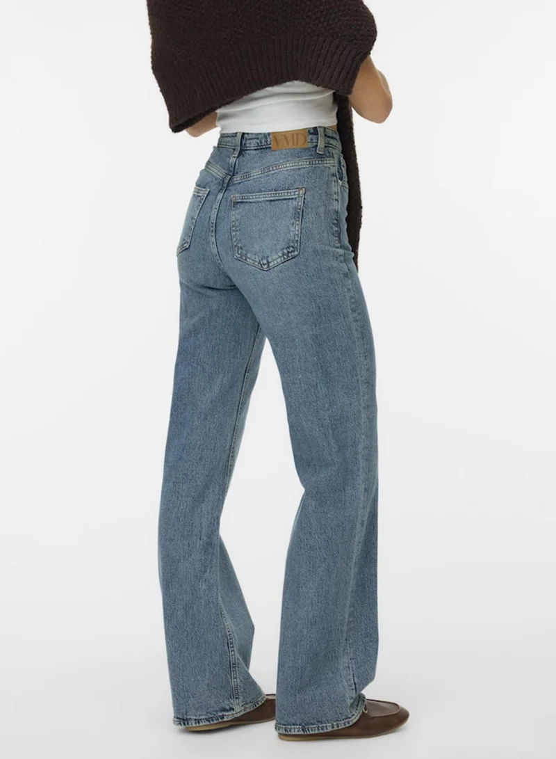 فيرو مودا Vmtessa Hr Wide Jeans Ra394 Ga Noos