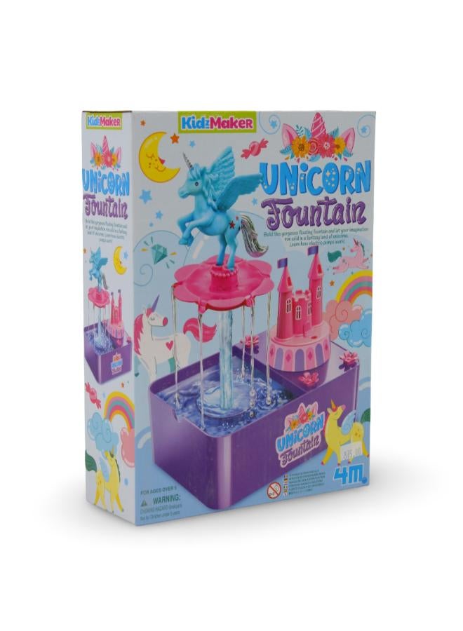 4M مجموعة أدوات صنع نافورة يونيكورن من 4M KidzMaker - Image 1