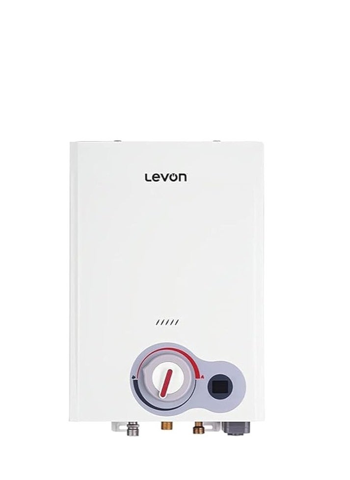 LEVON Levon gas heater, 6 liters, digital, silver/without stove/with charger  - Image 3