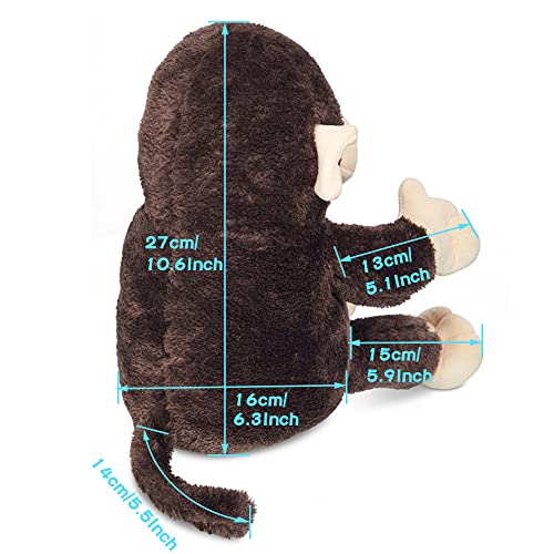 MAZEL Monkey Golf Club Head Cover for 460CC Driver,Woods (Brown) - Image 5