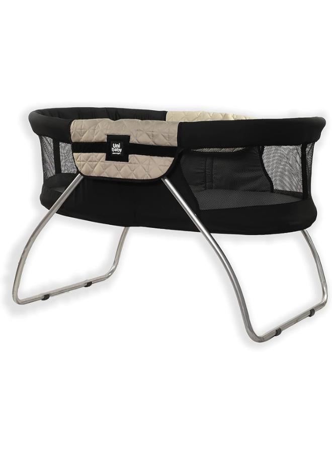 Uni baby Petit Bebe Femi Wooden Baby Cot Bed - Beige - Image 2