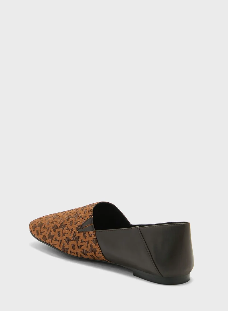 DKNY Fabrice Flat Slip Ons