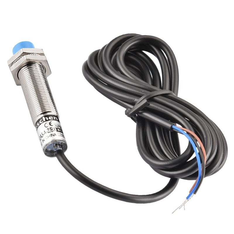 Heschen M12 Capacitive Proximity Sensor Switch Non-Shield Type LJC12A3-A-Z/BX Detector 1-5mm 10-30VDC 200mA NPN Normally Open(NO) 3 Wires - Image 2