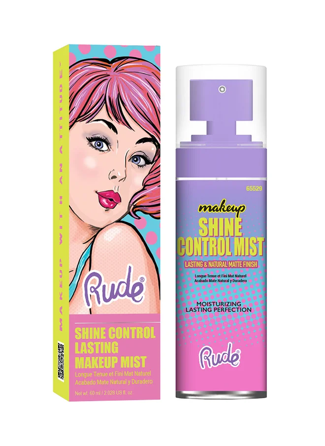 روود RUDE Shine Control Lasting Makeup Mist