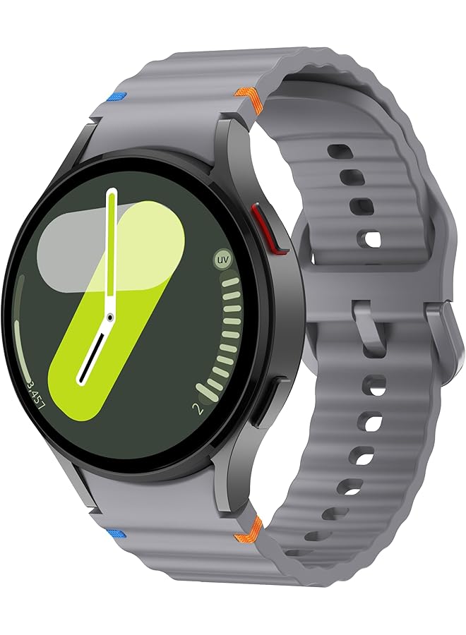 erorex Compatible With Samsung Galaxy Watch 7 Strap No Gap Sport Silicone Watch Band For Galaxy Watch 6 5 4 40Mm 44Mm Galaxy Watch 6 Classic Watch 5 Pro Watch 4 Classic Strap  - Image 1