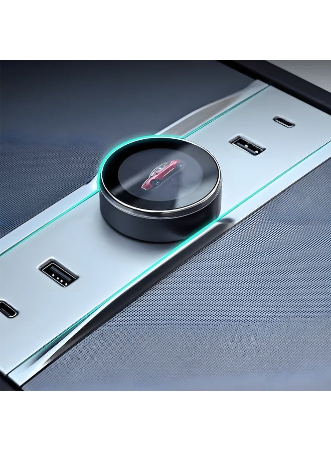 HPS Gear Shift Button & Hub Station for Tesla Model 3 / Model Y – Multi-Functional Control & Charging Hub Upgrade - Image 5