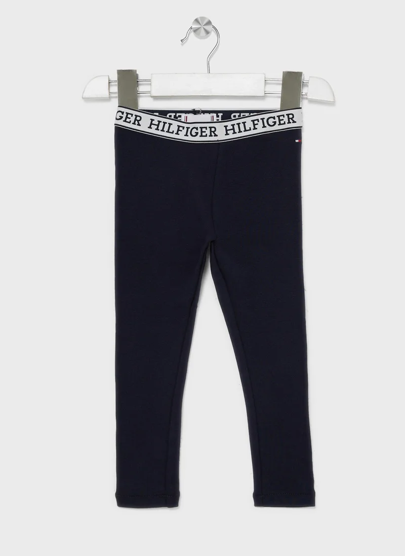 TOMMY HILFIGER Kids Logo Leggings